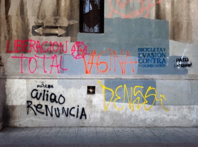 Rayados en Vicuña Mackenna 7