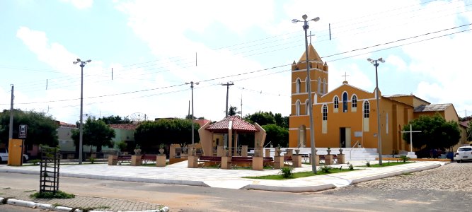 Praça da Matriz - Frutuoso Gomes (RN)