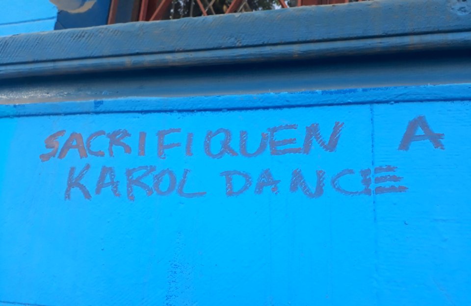 Rayados en Vicuña Mackenna 2