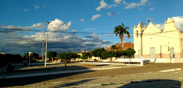 Praça da Matriz e Igreja Bom Jesus da Agonia, Ereré (CE)
