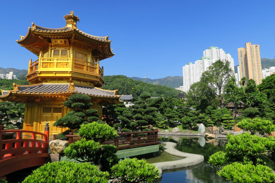 Building outdoors garden
