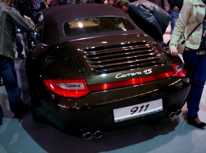 Porsche 911 (997) Carrera 4S rear Poznan 2011