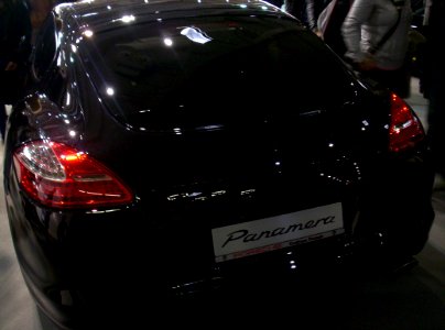 Porsche Panamera rear Poznan 2011