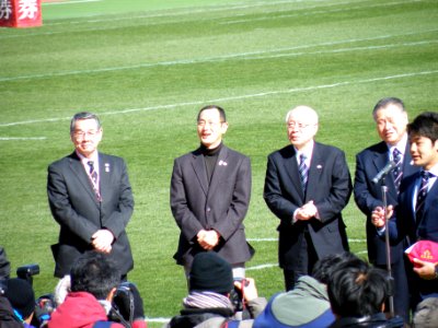 Pre-Ceremony, 50th All-Japan Rugby Football Championship ‐03