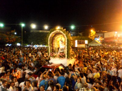 Procissão da padroeira de Pau dos Ferros-RN (08dez2014)