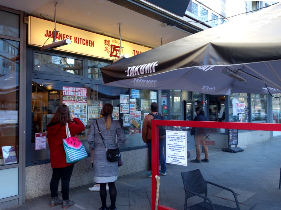 Takumi, Japanese Kitchen, Düsseldorf, Immermannstraße (Februar 2021)