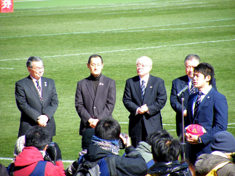 Pre-Ceremony, 50th All-Japan Rugby Football Championship ‐02