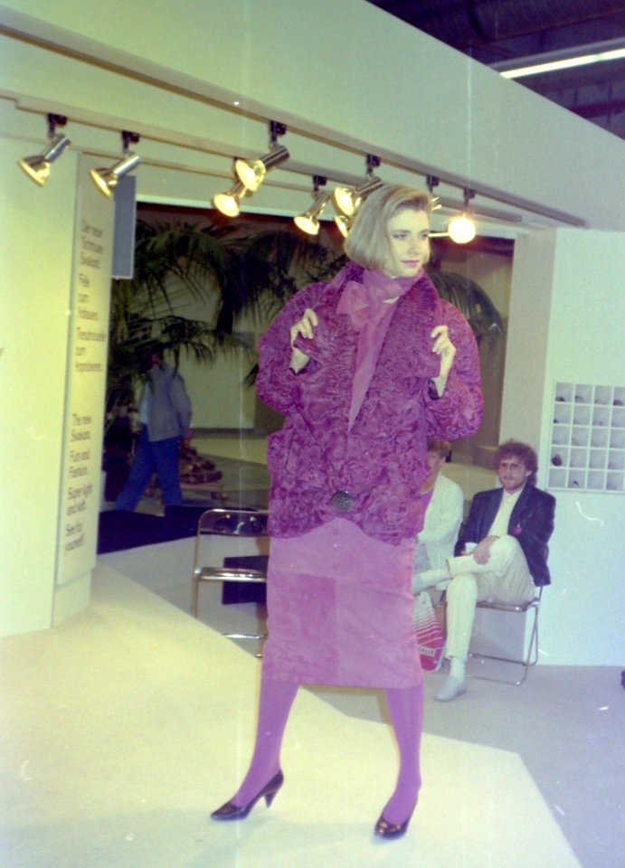 Tagung der Vereinigung Initiative Pelzgestaltung VIP in Berlin, 1985 (86)
