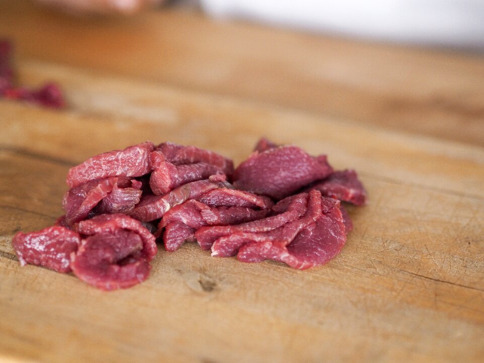 Kitchen meat eating