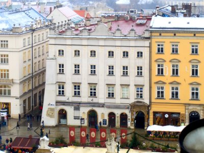 Szara kamienica w Krakowie