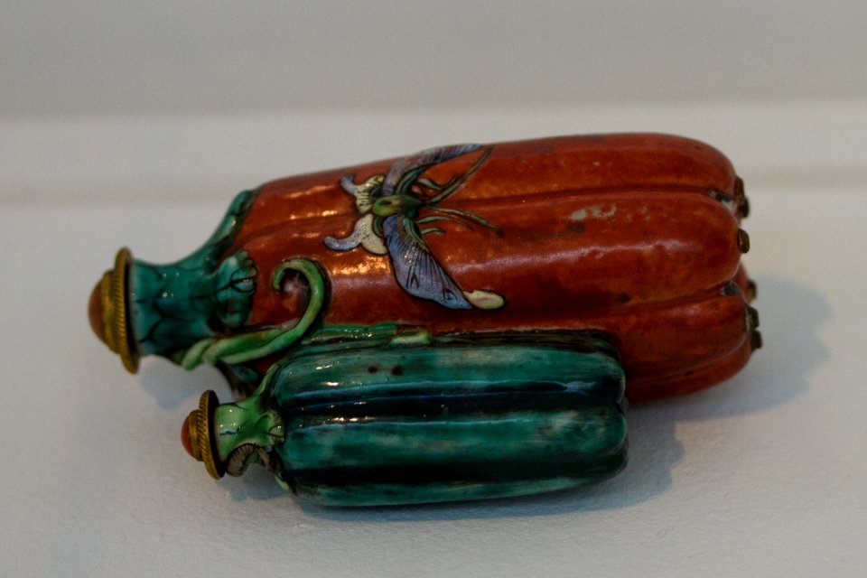Tabatière en forme de fruit de piment