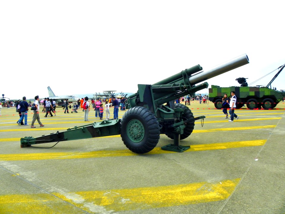 T-65 155mm Howitzer Display at CCK Air Base 20111112