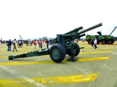 T-65 155mm Howitzer Display at CCK Air Base 20111112