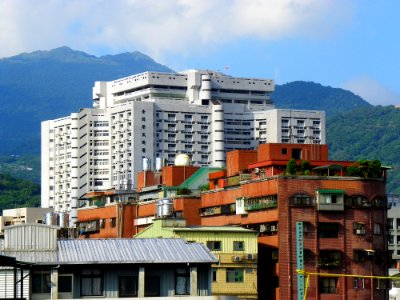 Taipei Veterans General Hospital View from Shipai Station 20100905