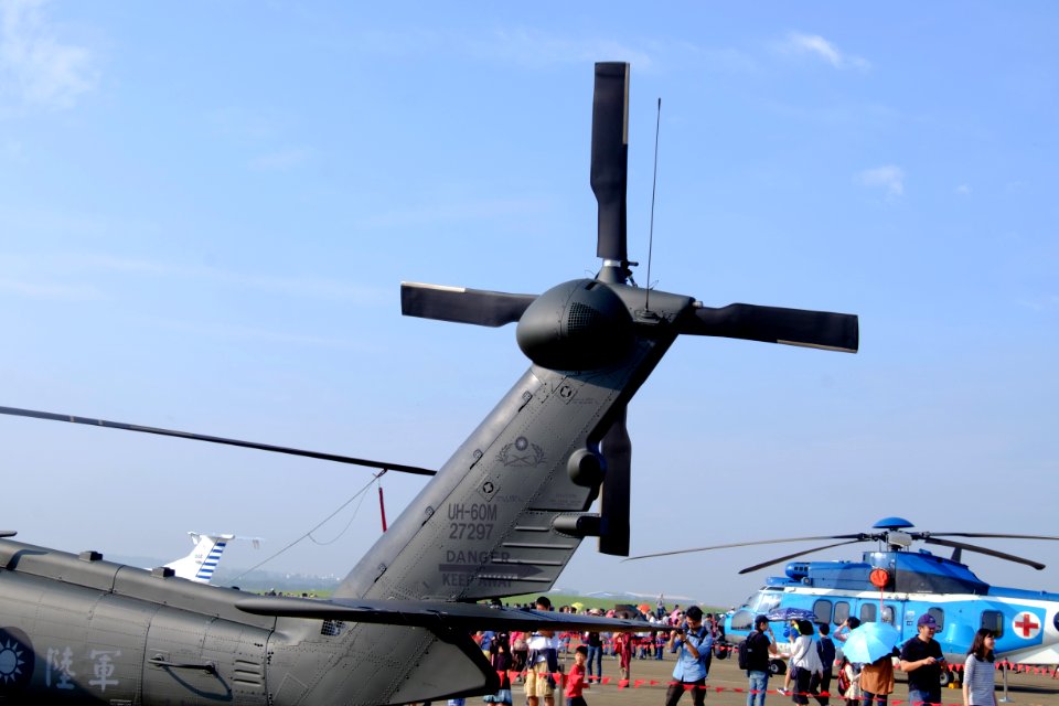 Tail Rotor of ROCA UH-60M 918 at Ching Chuang Kang Air Force Base 20161126