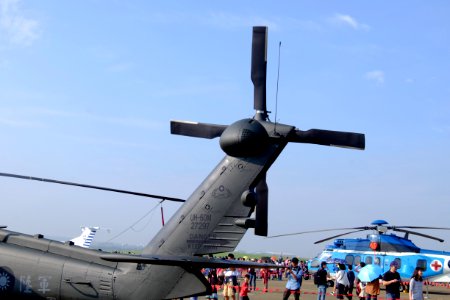 Tail Rotor of ROCA UH-60M 918 at Ching Chuang Kang Air Force Base 20161126