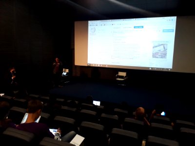Taller de edición Wikimedia Chile en Wikigap 2018 11