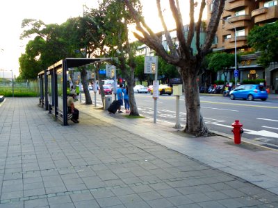 Taibei Senior High School Bus Stop 20131010