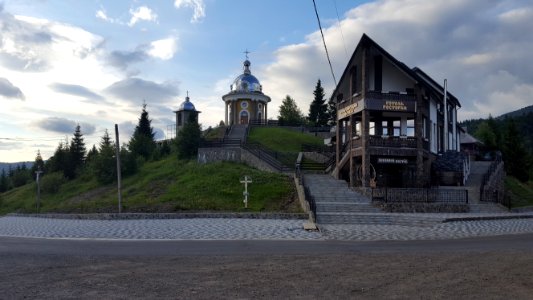 Synevyr Pass chapel