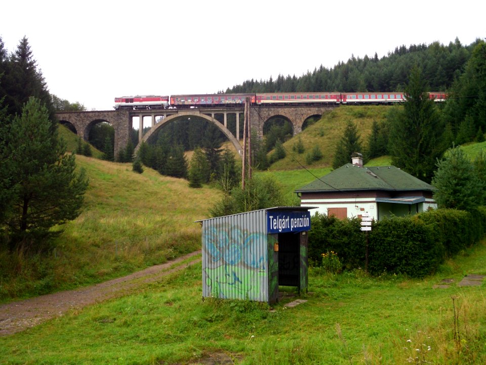 Telgart bridge fast train