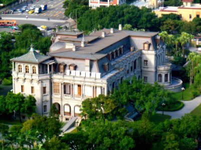 Taipei Guest House Main Building Birdview 20101203