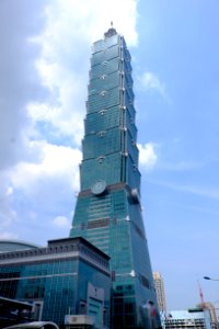 Taipei 101 View from Section 5, Xinyi Road 20150811