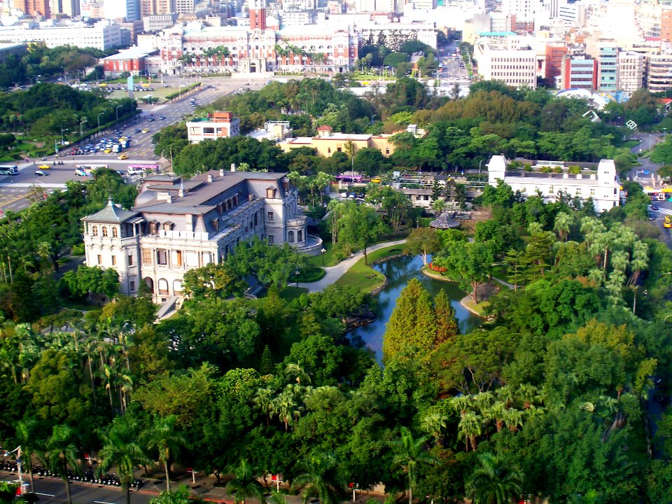 Taipei Guest House and Garden Birdview 20101203