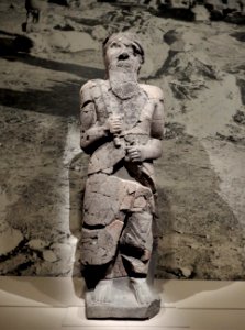 Statue de dieu barbu, Tell Halaf, vers 900 av. J.-C