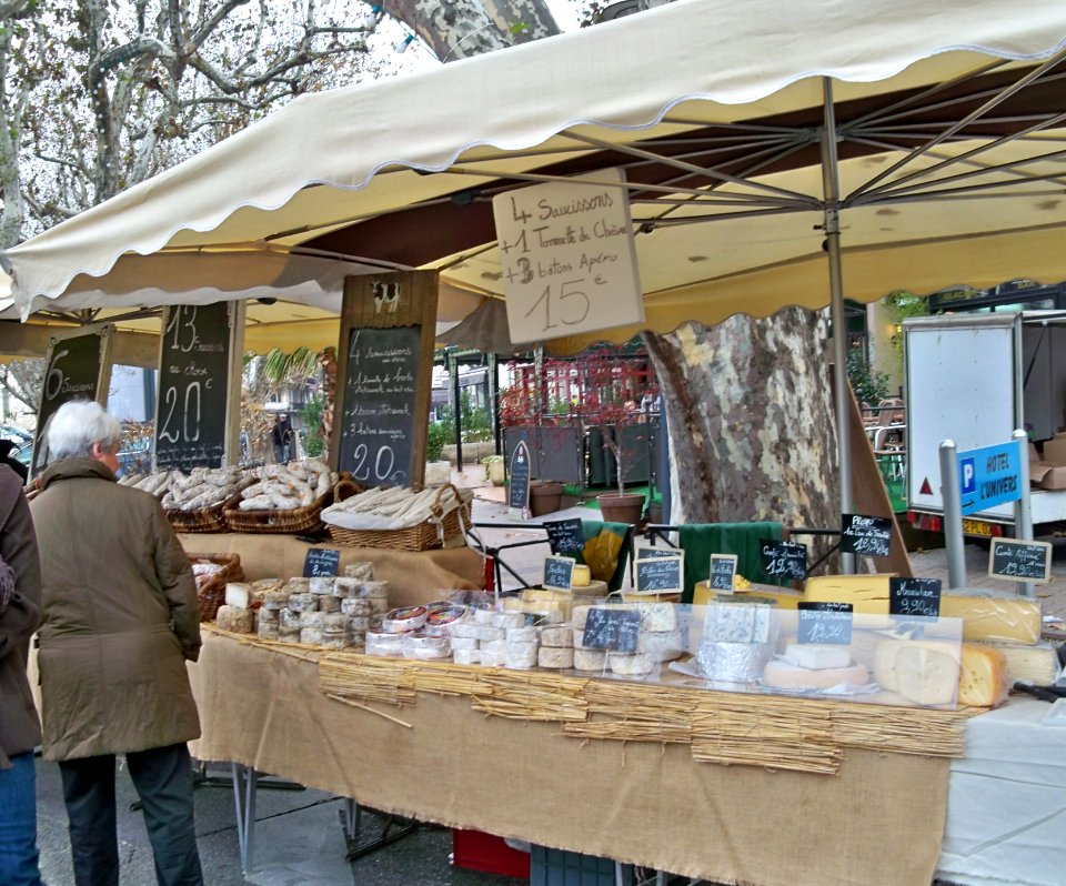 Stand Fromage Foire de la St Siffrein