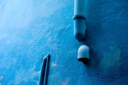 Wall pipes industrial