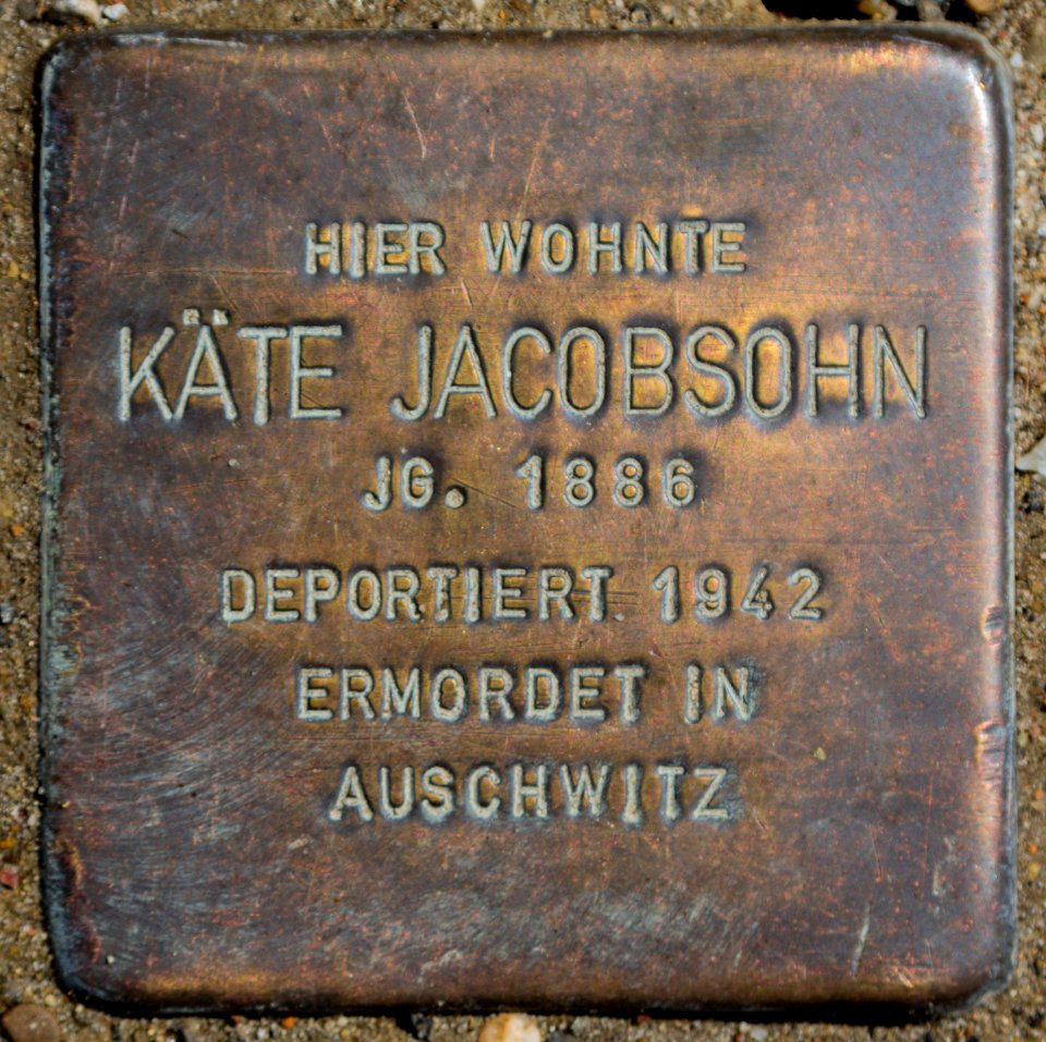 Stavenhagen Stolperstein Kaete Jacobsohn 01