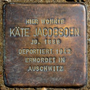 Stavenhagen Stolperstein Kaete Jacobsohn 01