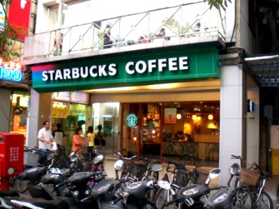 Starbucks Taipei Xin He Store 20090816