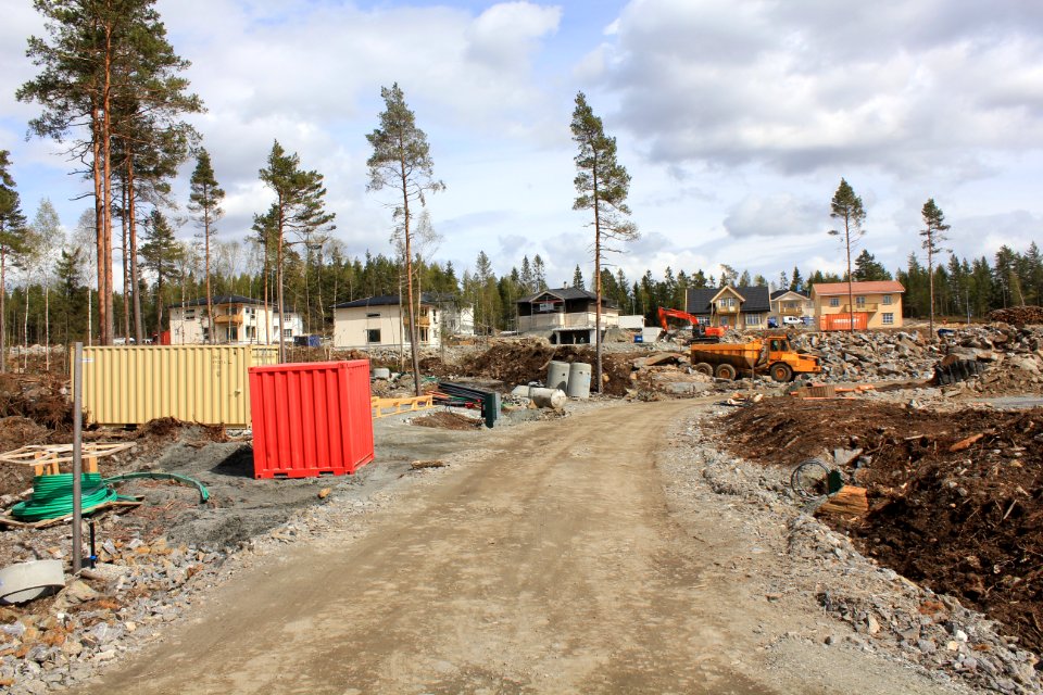 Suburban construction at Garderåsen near Oslo-3