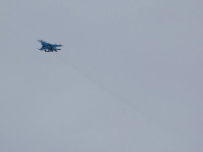 Su-34 when landing on a glide path (02)