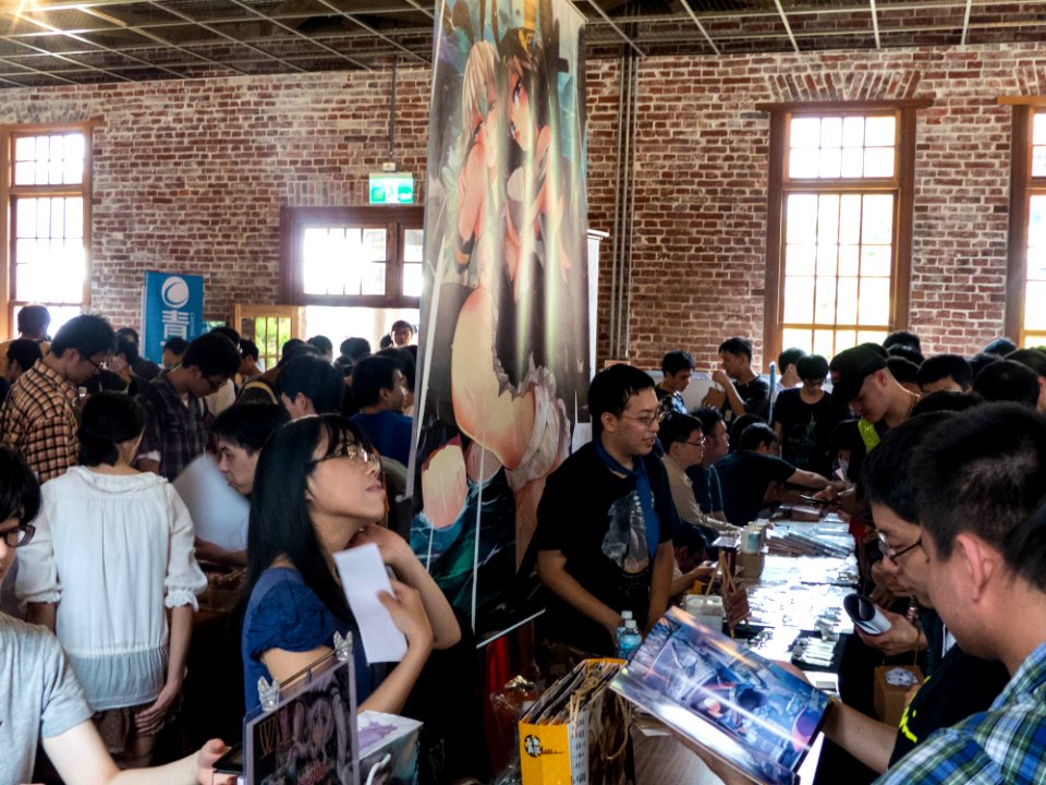 Trading Fair at Shuxin Hall 20140705c