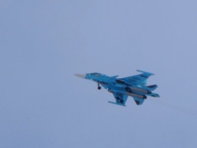 Su-34 when landing on a glide path (11)