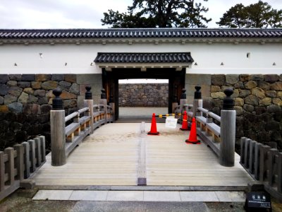 Sumiyoshi bridge (Odawara Castle) 02