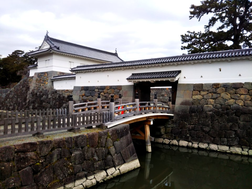 Sumiyoshi bridge (Odawara Castle) 01