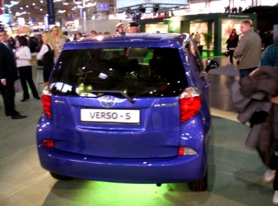 Toyota Verso-S rear Poznan 2011