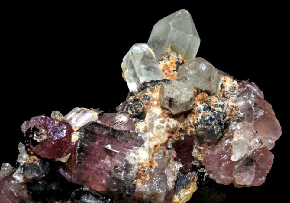 Tourmaline, quartz 8