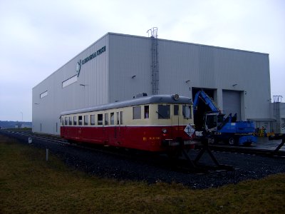 TPCA business track Green Metal railcar 830
