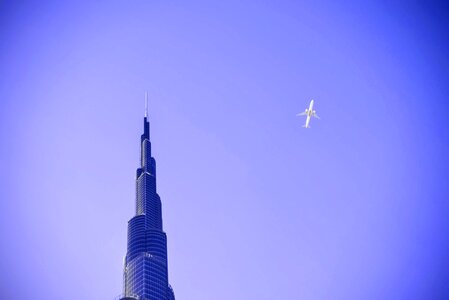 Flying transportation building