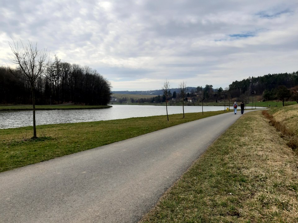 Trip okolo přehrady - Luhačovice 20210330 151201