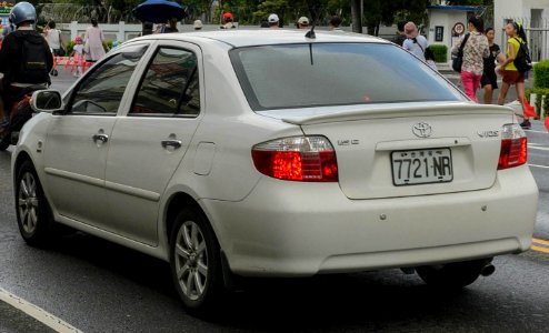 Toyota Vios 1.5 E (rear)