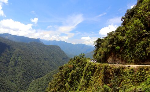Mountain landscape desert