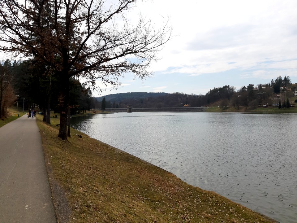 Trip okolo přehrady - Luhačovice 20210330 141201