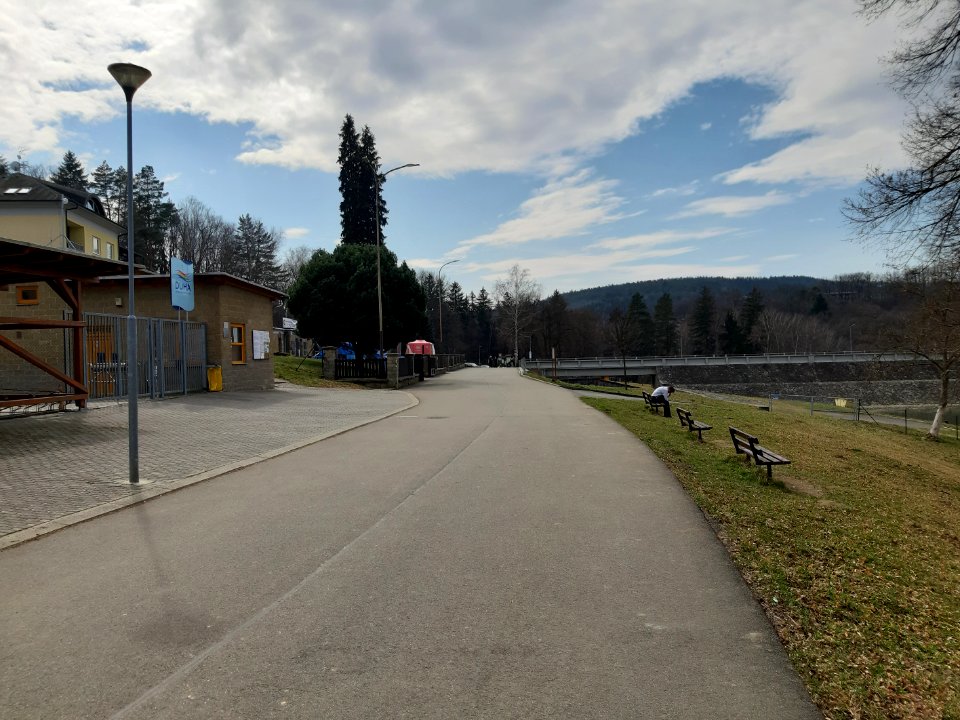Trip okolo přehrady - Luhačovice 20210330 140502