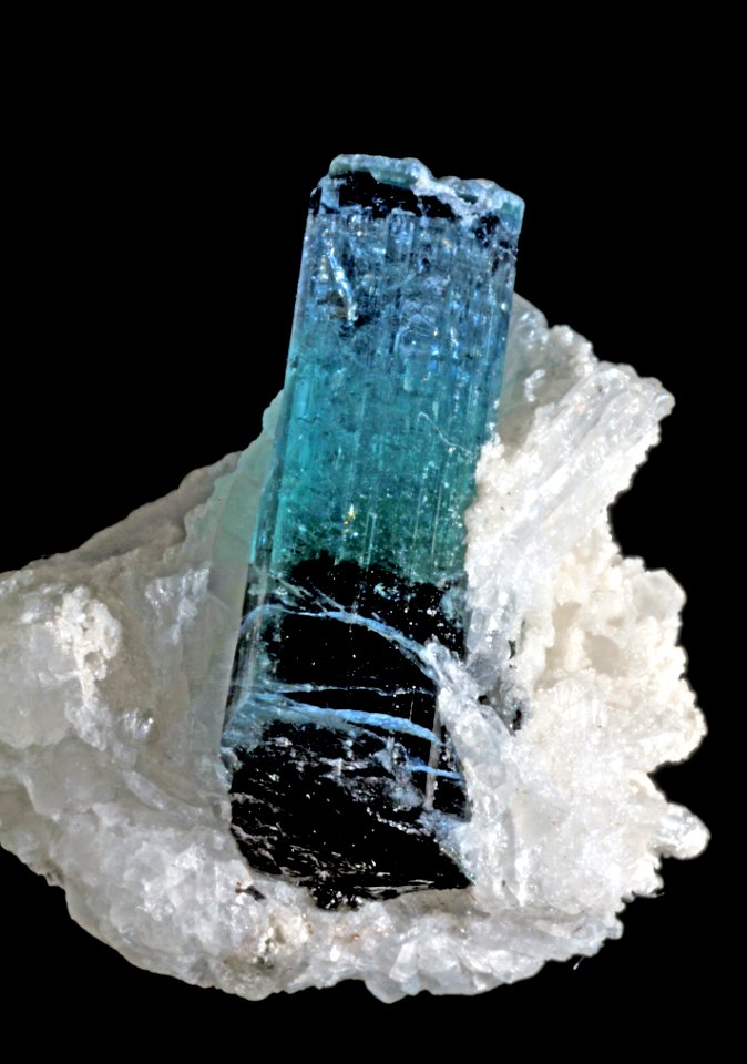 Tourmaline, feldspar 1