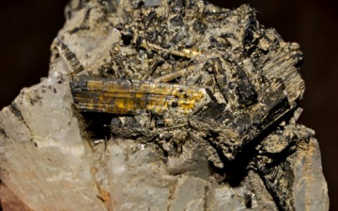Tourmalines var. dravites et var. schorls (Brésil) 2